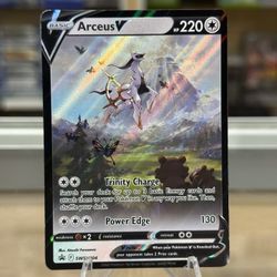 Arceus V - SWSH204 - SWSH: Sword & Shield Promo Cards NM