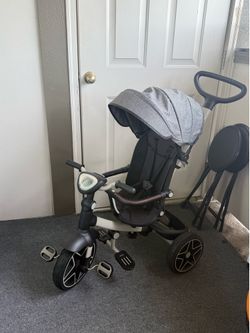 Tricycle Stroller with push handle