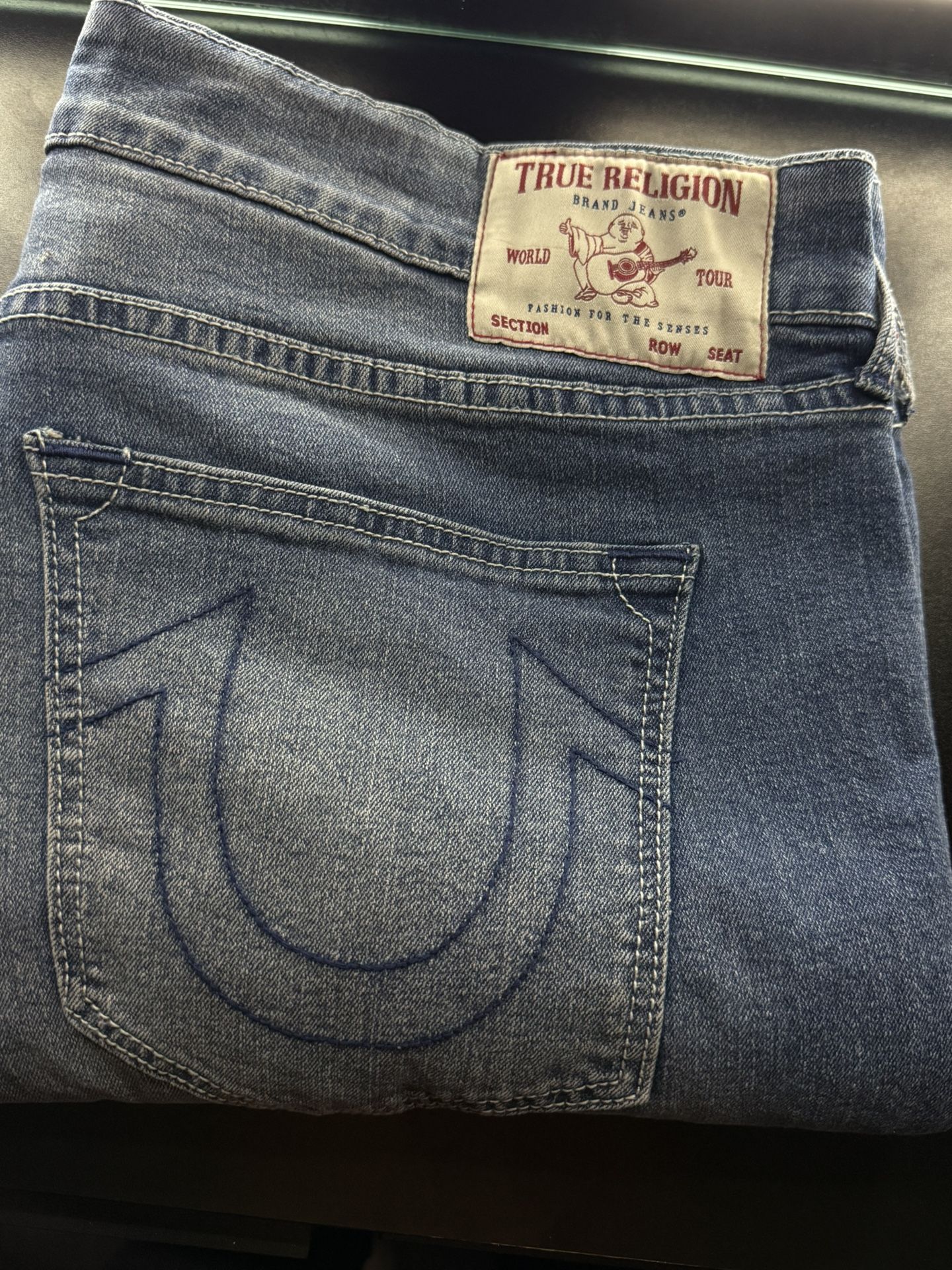 medium sunkissed wash geno sn slim True Religion Jeans