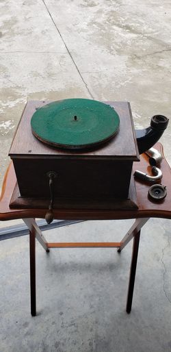 Vintage record player