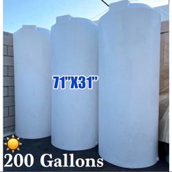 Water Tanks (HYDROPONIC 200GALLONS)