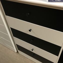 Black And White Dresser