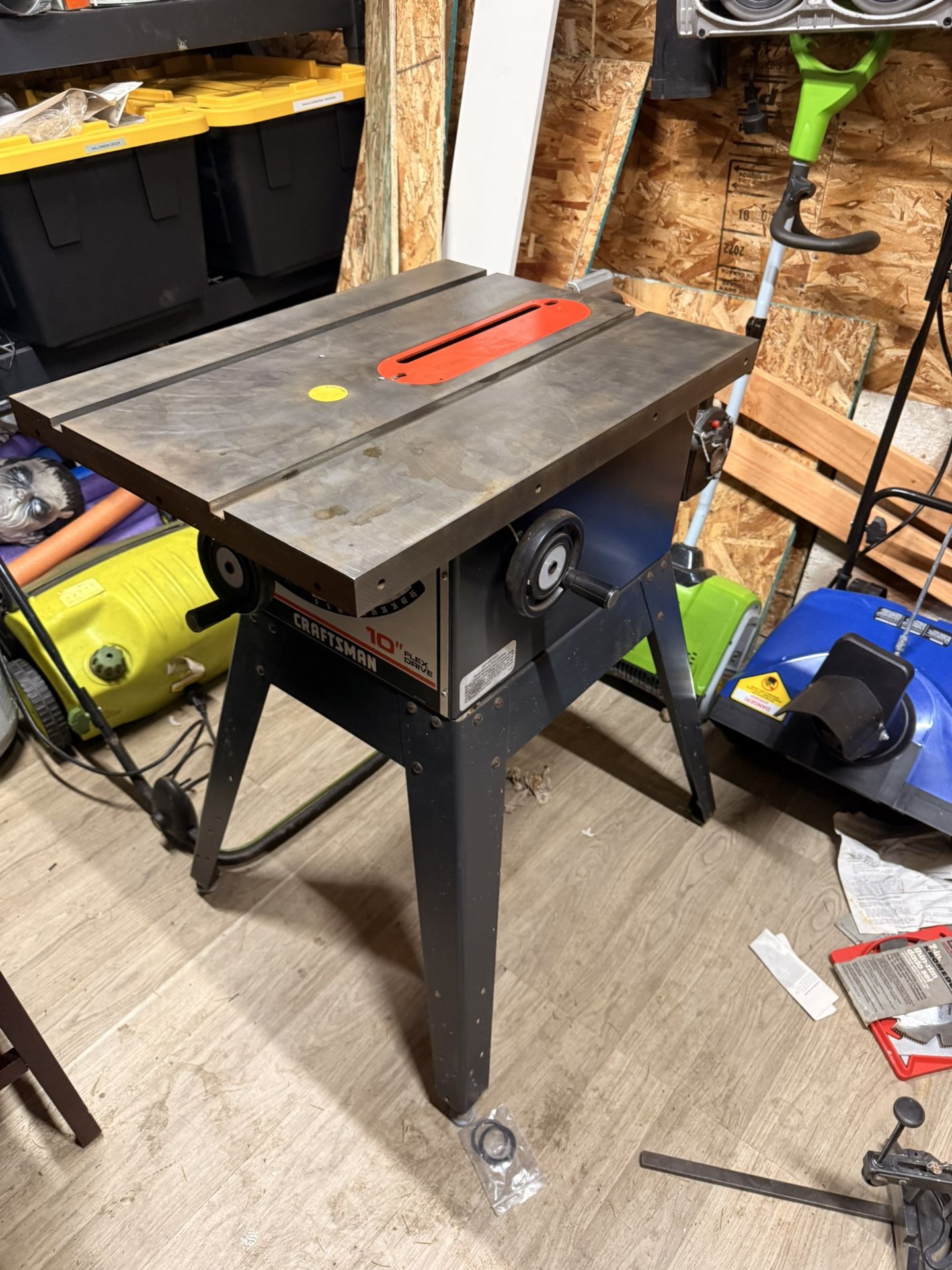 Craftsman 10 Inch Table saw.