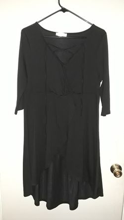 XL black dress