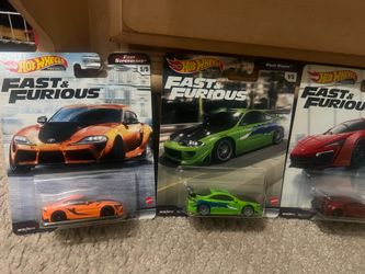 Hot wheels Fast and Furious Editions