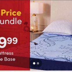 Q Bed and Q Foundation That Lifts! 