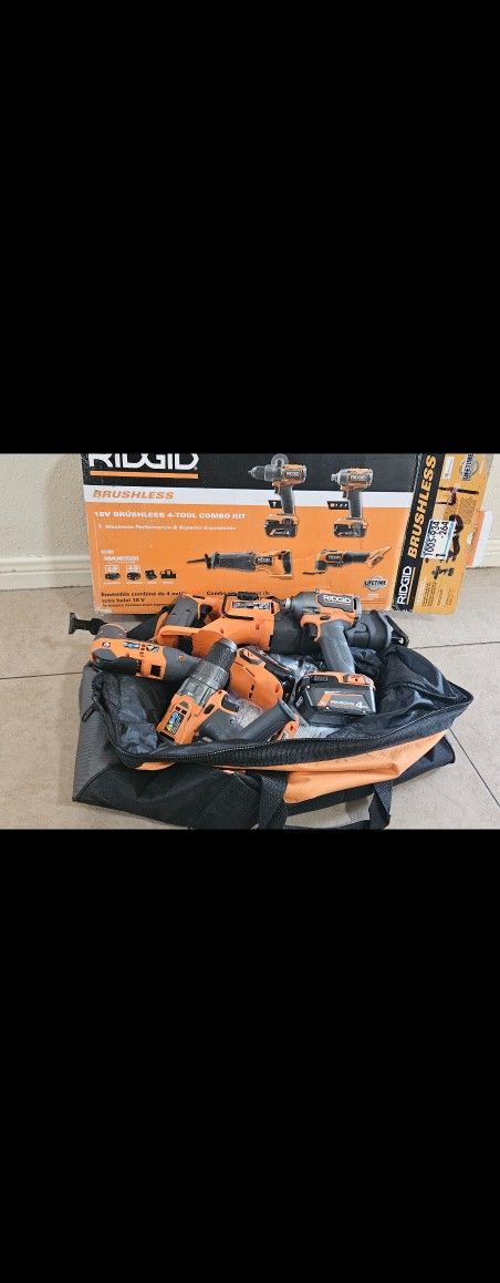 Ridgid Tools Set