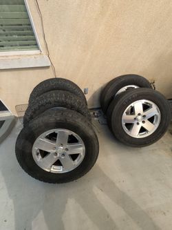 Jeep rims and tires
