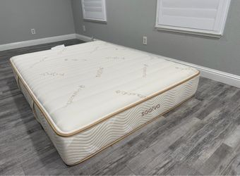 Brand new king mattress queen mattress saatva mattress organic mattress eco friendly mattress free delivery