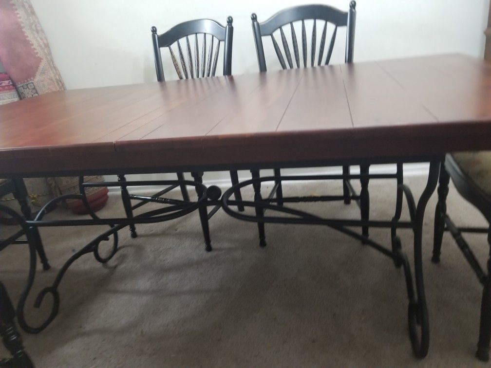 dining table with 6 chairs