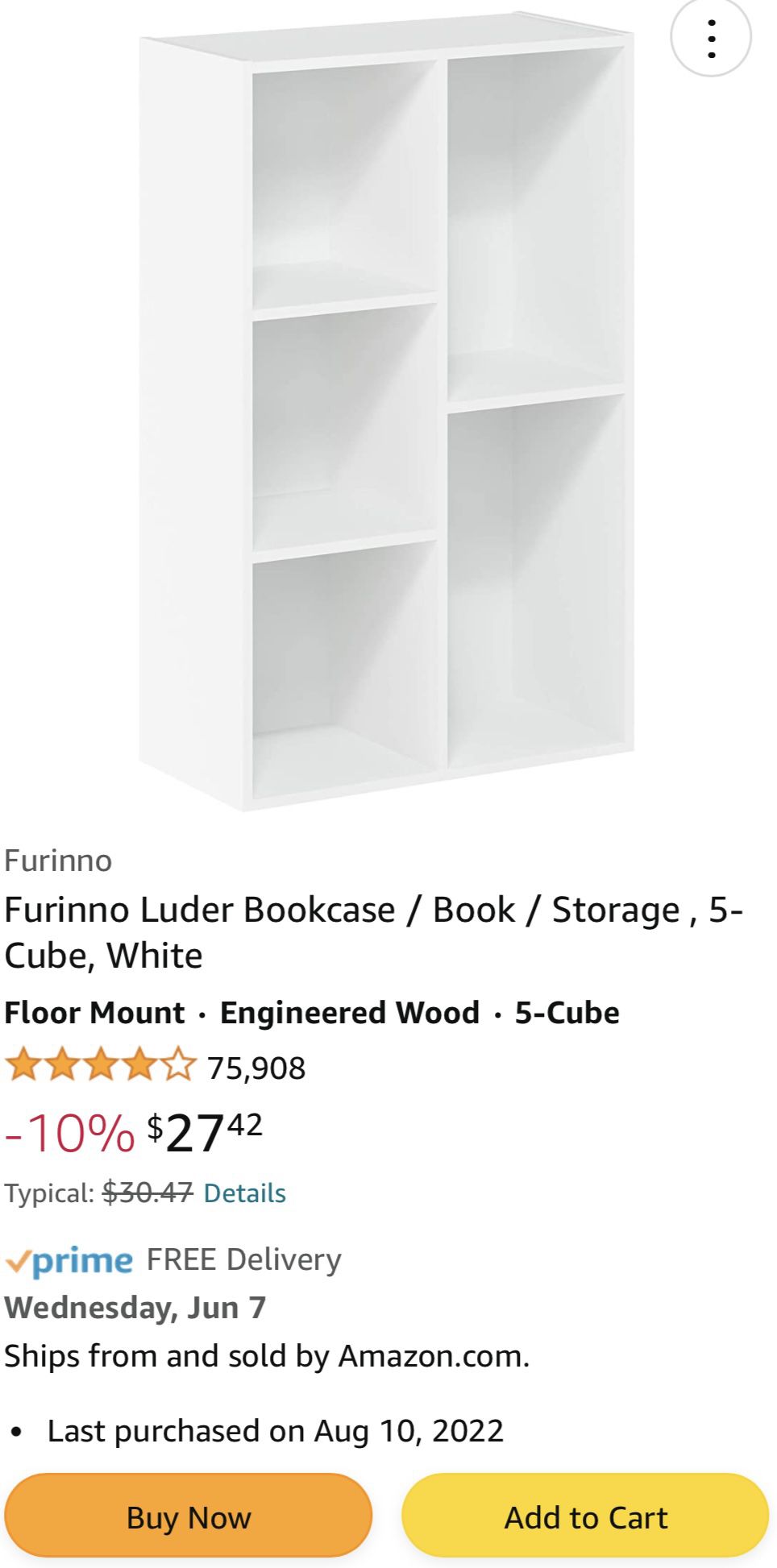 Two Amazon Bookshelves
