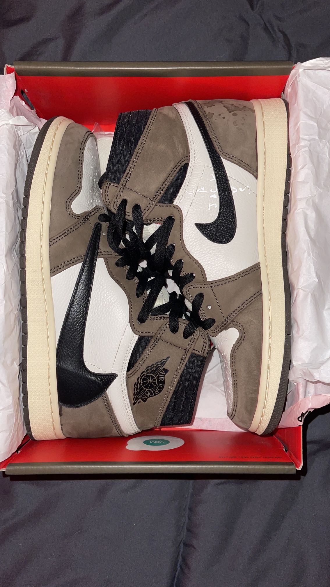 Jordan 1 Retro High OG SP Travis Scott Mocha