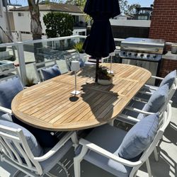 Teak Outdoor Dining Table