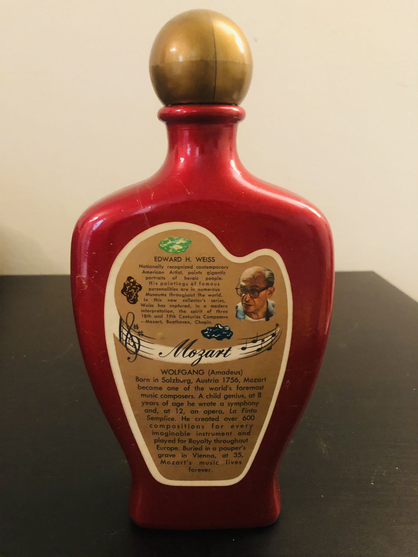 Vintage Collection Bottle Red 