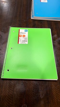 1 subject notebook