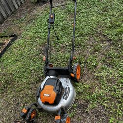 Electric Push Mower Lawnmower 