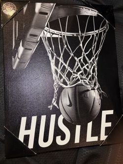 Notoriart Nike hustle wall art deco