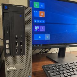 Dell Desktop  Computer Set 