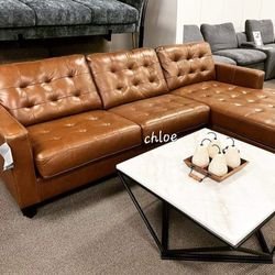 
💫ASK DISCOUNT COUPON♡ sofa Couch Loveseat Living room set sleeper recliner daybed futon ■
Baskov Auburn Leather Raf Or Laf Sectional 