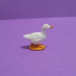 Vintage Safari Ltd Mini Farm Animal Geese Miniature Figurine 2 ".