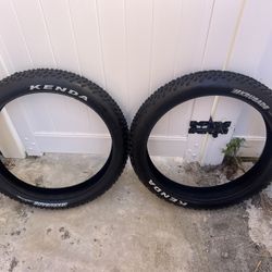 Kenda Krusade 26x4 Ebike Tires New $75 For The Pair