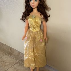 Belle doll 3 feet tall