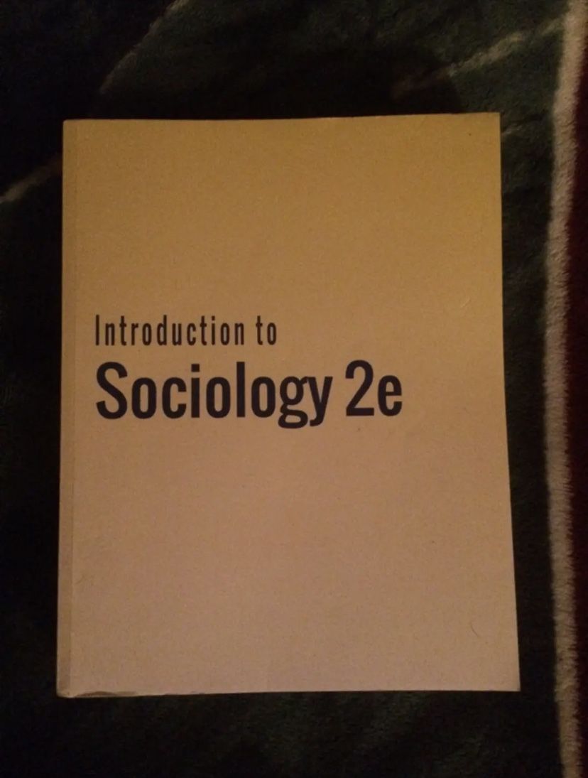 Introduction To Sociology 2e - College Textbook