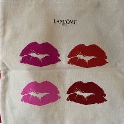 Valentine’s Lancôme Canvas  “Kisses” Tote Bag
