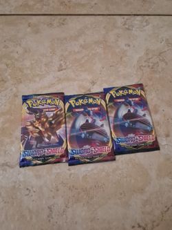 Sword and shield booster packs