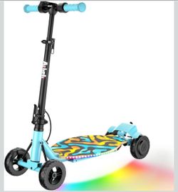 4-Wheel Electric Scooter for Kids 8+,