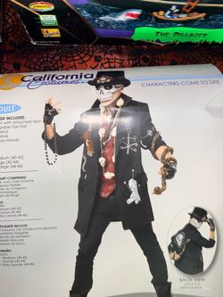 Voodoo Witch Doctor costume set men’s xl
