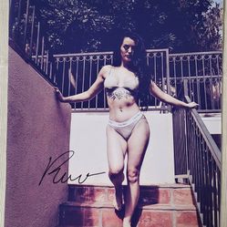 Paige Autographed 8x10 Photo WWE