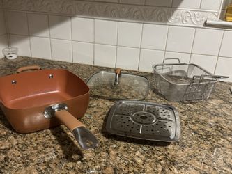 4 Pcs Set For Deep Dry And Steam