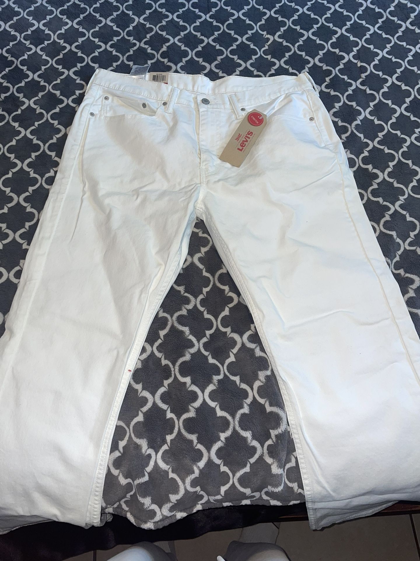 New Cheap White Jeans 36x29