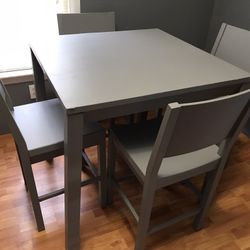 Dining Room Table With Four Chairs