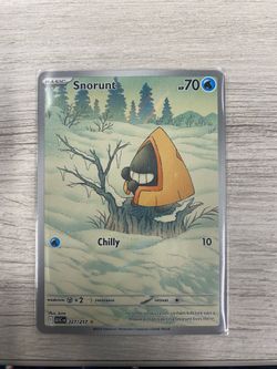 Pokemon Card Snorunt