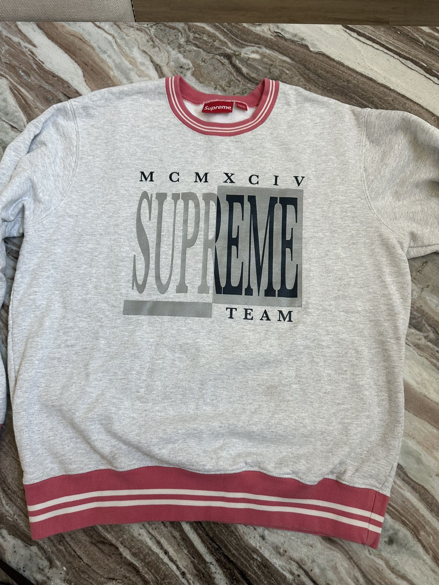 Supreme Team Crewneck Sweatshirt SS17 