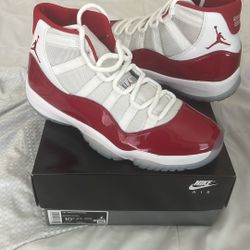 Jordan Retro 11’s - Red And White