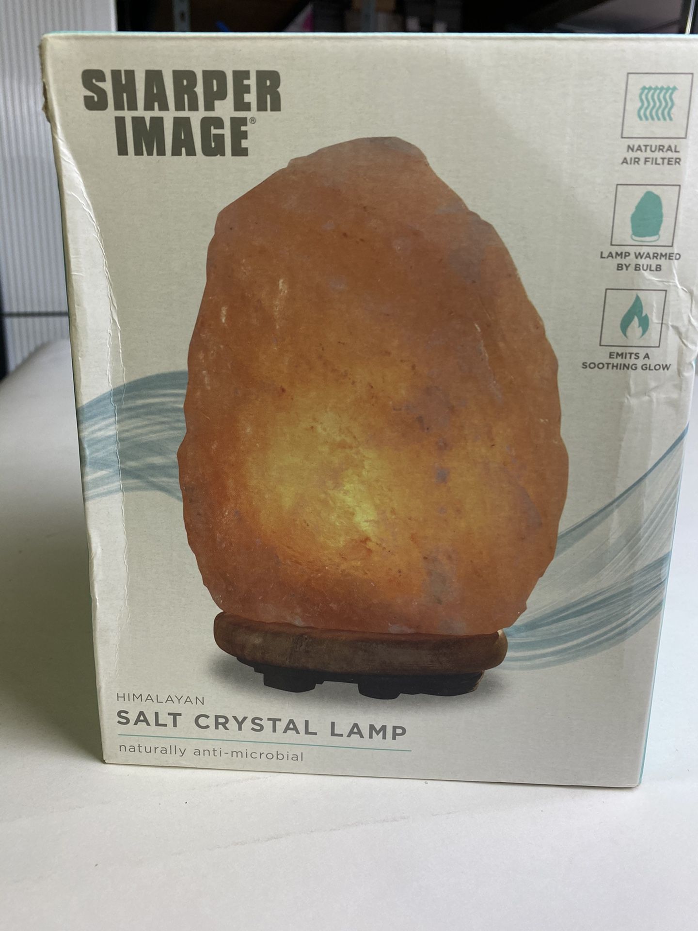 Salt Crystal lamp