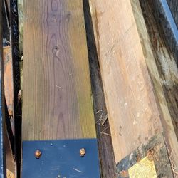 Trailer Ramps 2x6 W Metal Ends