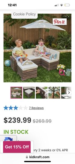 KidKraft Kids Outdoor Sectional Brand New!