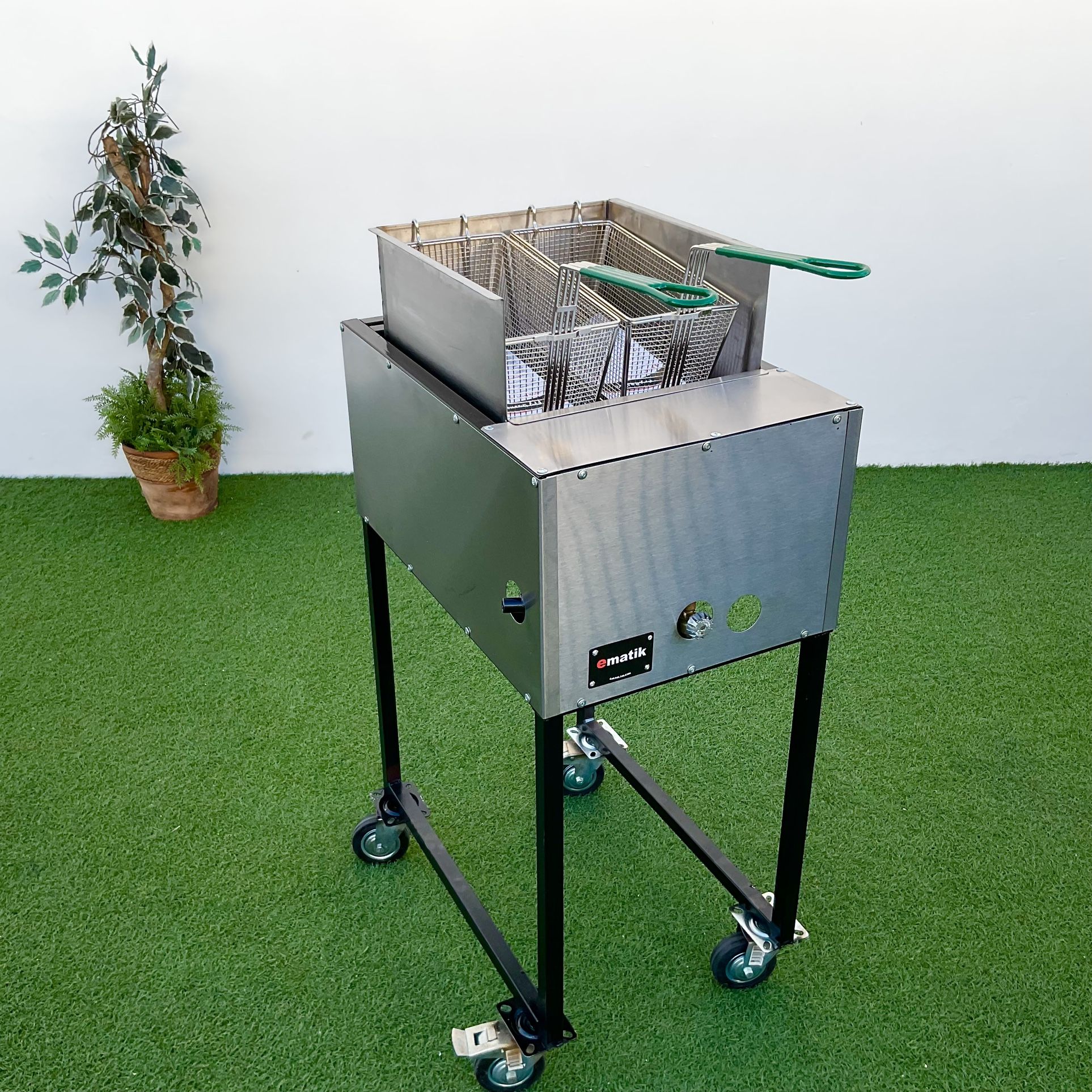 Fryer High Pressure Stainless Steel Outdoor Propane Cooking