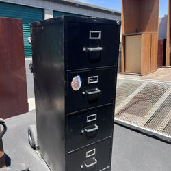Black HON Filing Cabinet! 