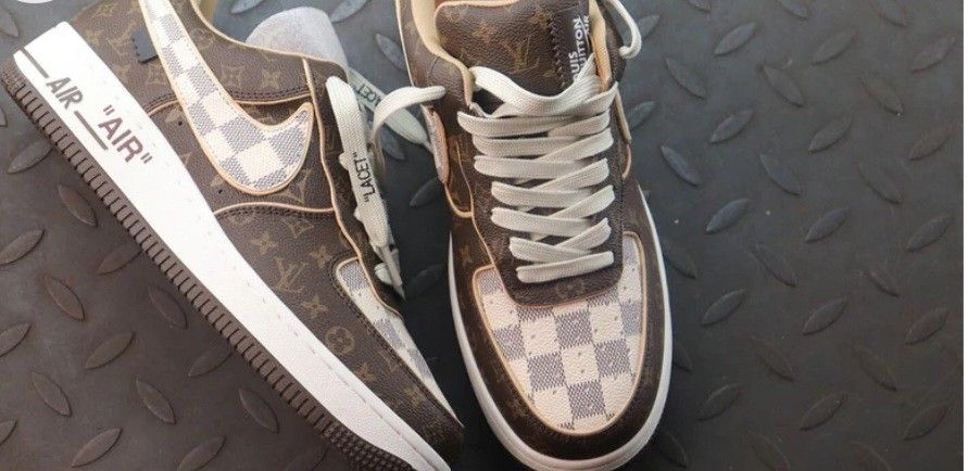 Louis Vuitton X Nike Air