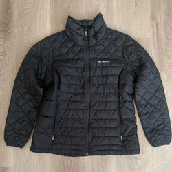 Columbia Black Quilted Puffer Jacket size large women’s