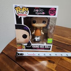 Funko Pop! TV #1257 "YOUNG-HEE DOLL" Summer Convention Limited Squid Games