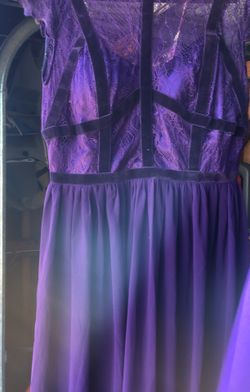 Purple dress