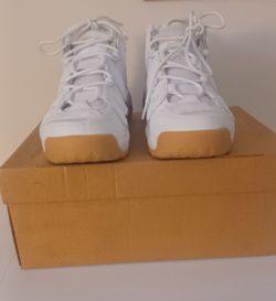 Nike Air More Uptempo  Mid Top White 415082-101- Size 7