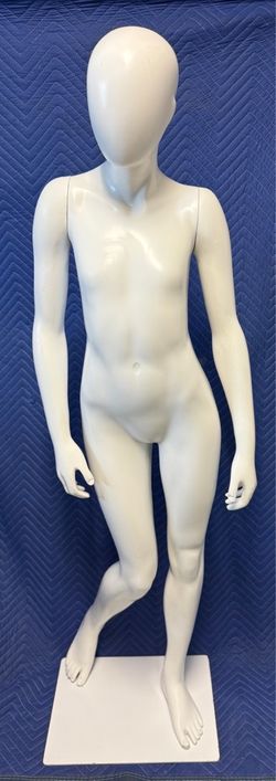 White Mannequin Full Body with Base