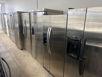 2 LOCATIONS: USED REFRIGERATORS FOR SALE  -FREE DELIVERY /120 DAY WARRANTY
